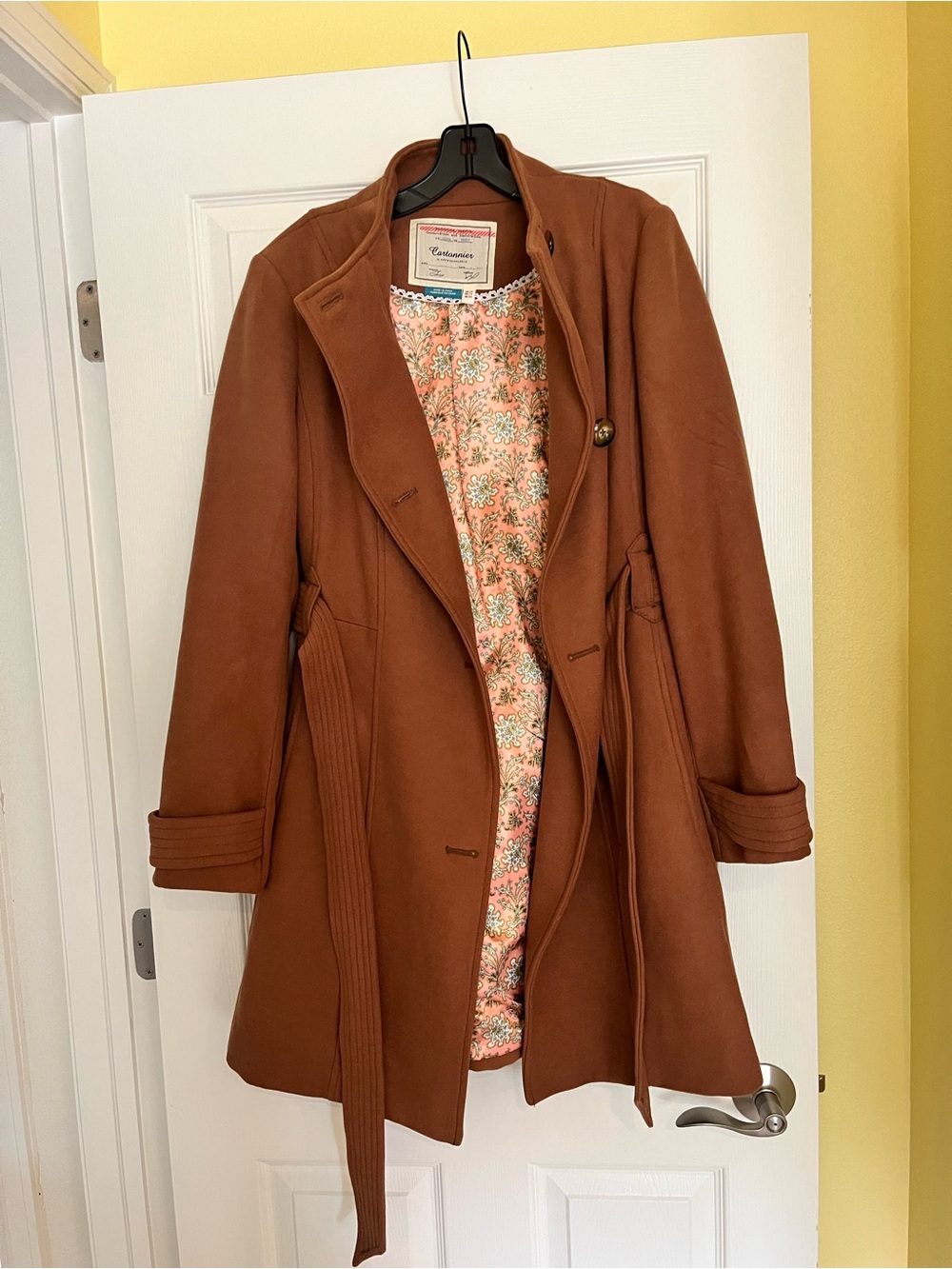 Cartonnier Shania Belted Coat - Picture 8 of 9